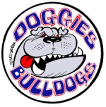 Bulldogs WEG Round Fridge Magnet FREE POST WITHIN AUSTRALIA